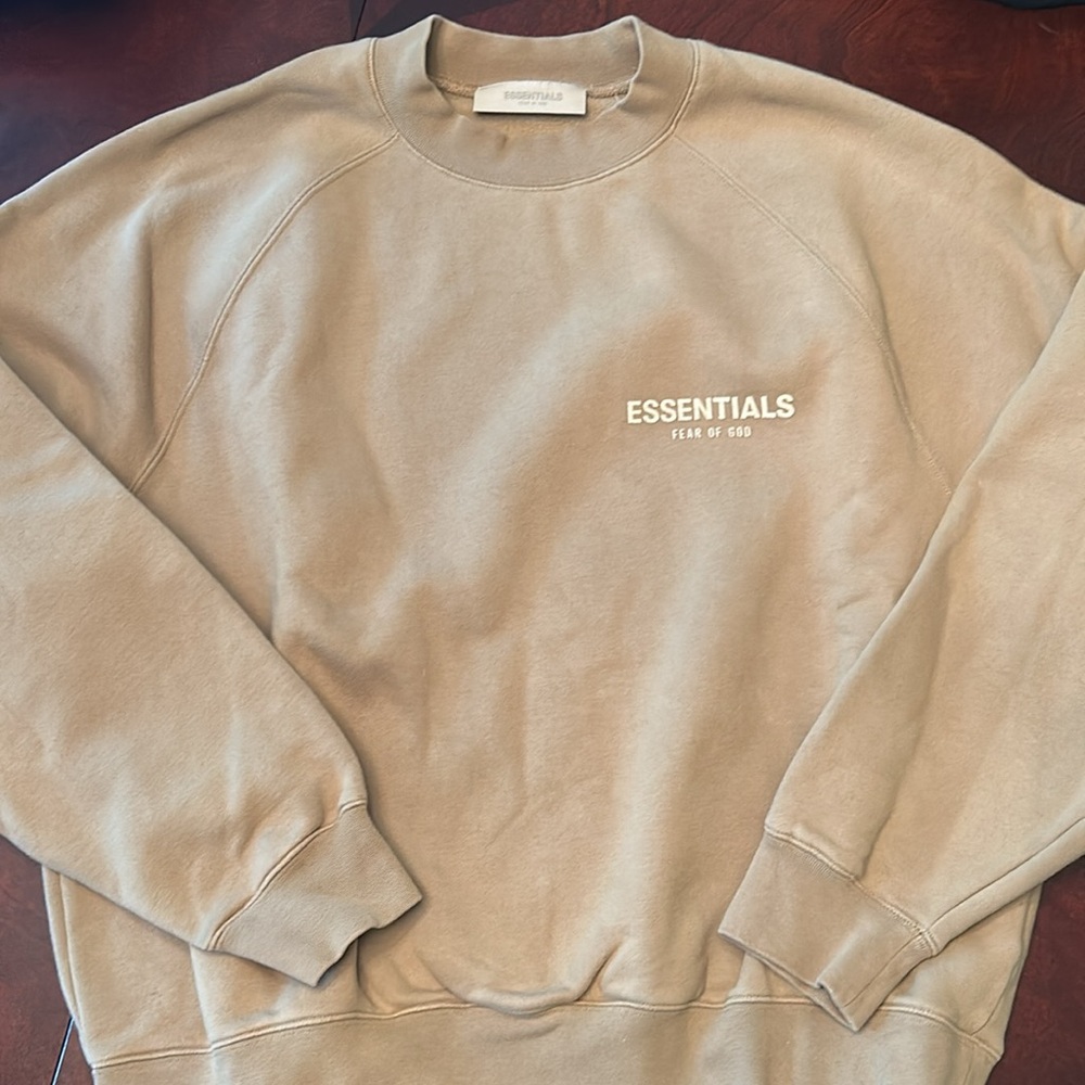 Fear of God Essentials Relaxed Crewneck Wood